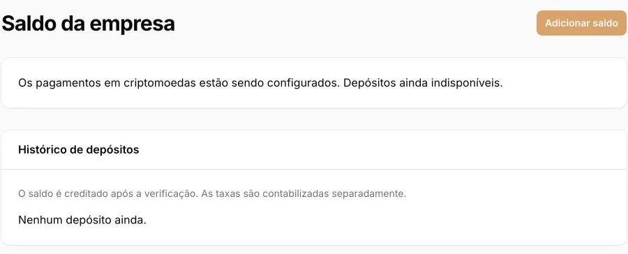 Saldo do anunciante — AffiliateCore DEMO, 10/10/2026
